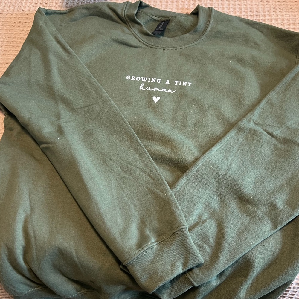 Green Maternity Sweater